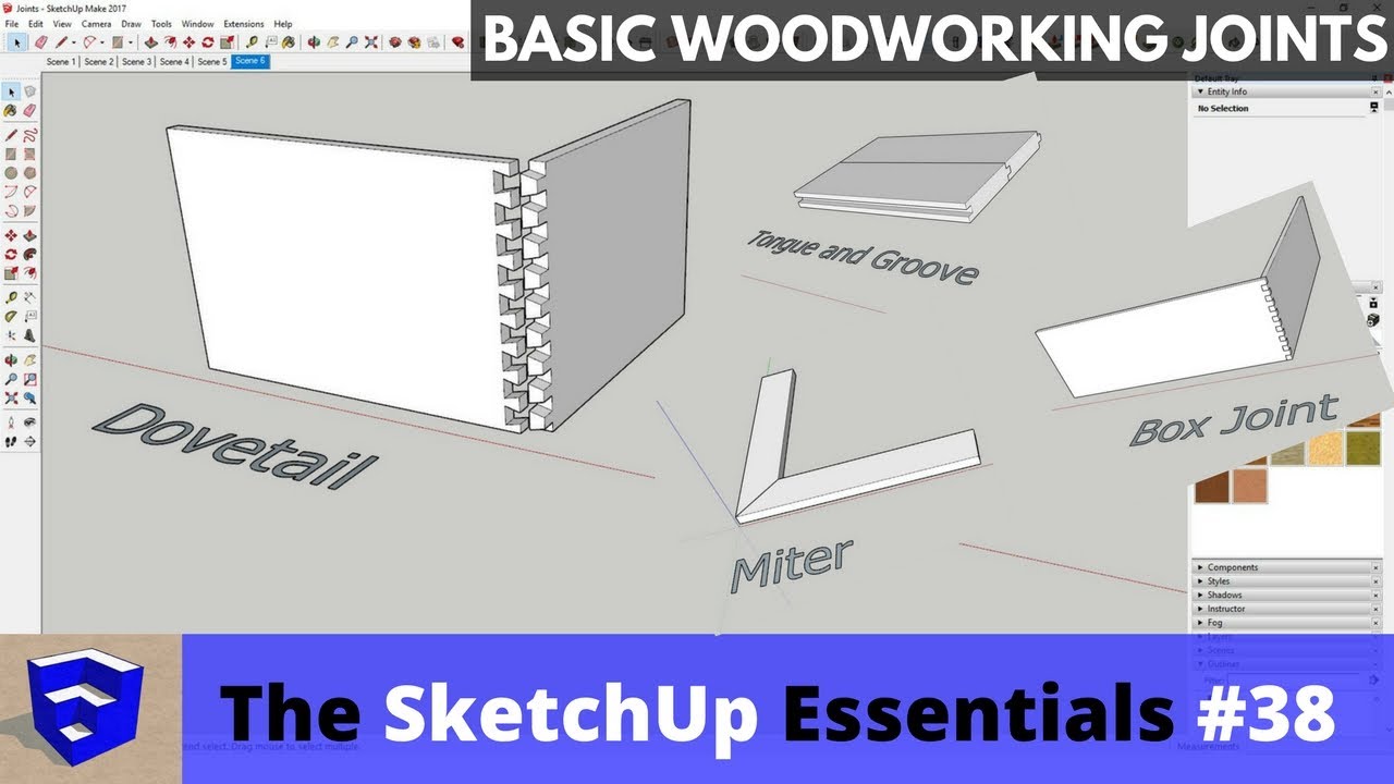 Creating Woodworking Joints in SketchUp - The SketchUp ...