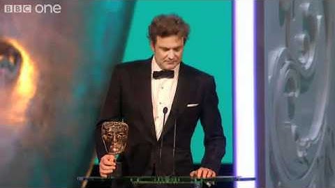 Colin Firth BAFTA acceptance speech 2011 for 