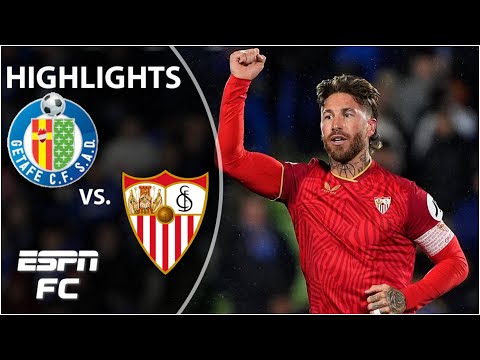 👏 SERGIO RAMOS SCORES! 👏 Getafe vs. Sevilla | Copa Del Rey Highlights