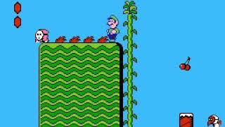 Super Mario Bros 2 NES Insert custom DPCM sound effects test 1