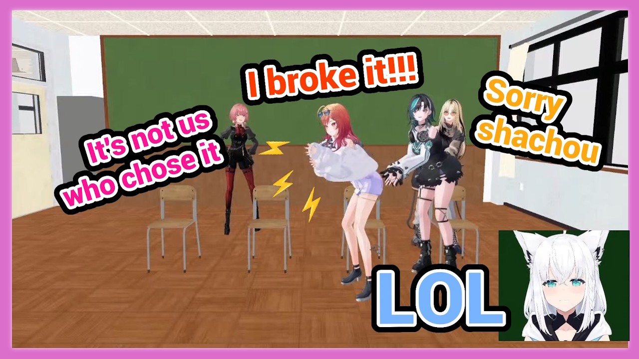 Ririka Got Electrocuted So Hard She Broke the Device with Fubuki Lui Chihaya Niko in 3D!!!