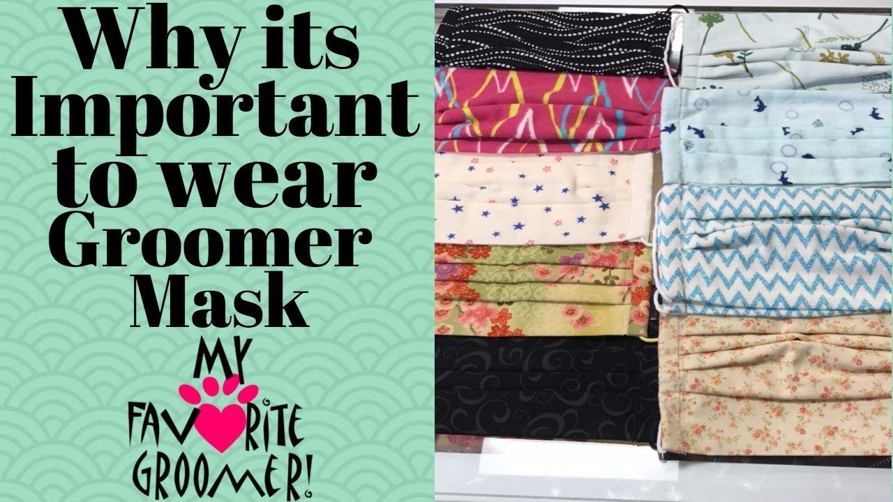 Wearing a Groomer Mask - YouTube