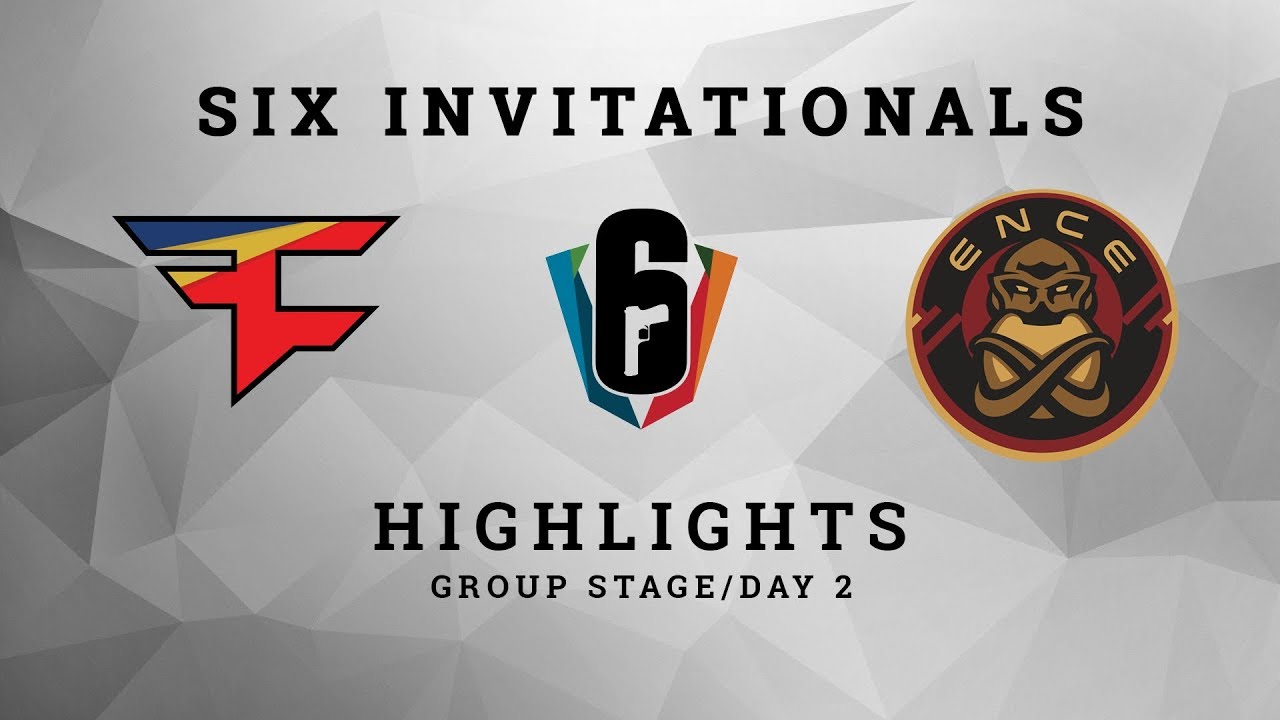 FaZe vs ENCE | Six Invitational 2018 Day 2 Highlights