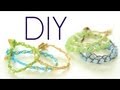 DIY Boho ArmCandy Wrap Bracelets {Easy} How to Make