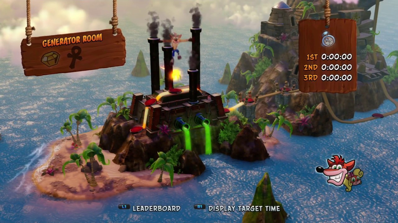 Generator Room Crash Bandicoot Gem