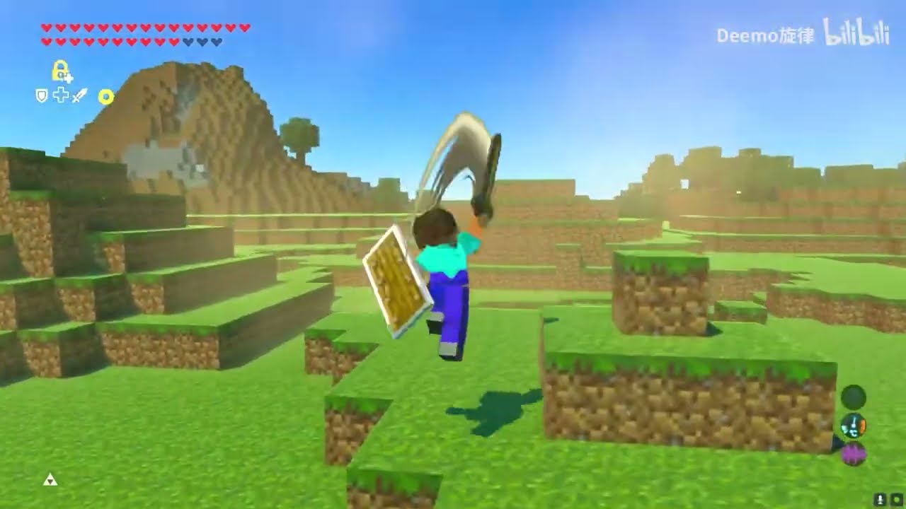 When Minecraft Meets Breath of the Wild – First Time Adventure