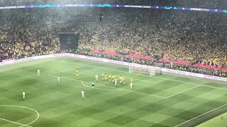 4K Stadium View - Clic Toni Kroos Free Kick - Champions League Final - Gregor Kobel Superb Save