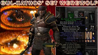Bul-Kathos Set Werewolf Barbarian Destroys Uber Tristram Diablo 2 Resurrected