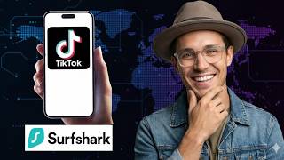 كيفية استخدام Surfshark VPN لتطبيق TikTok في عام 2026 | سريع وسهل screenshot 1