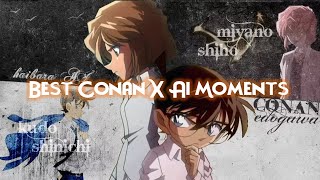 Best Conan and Haibara Moments Compilation (Part 1)