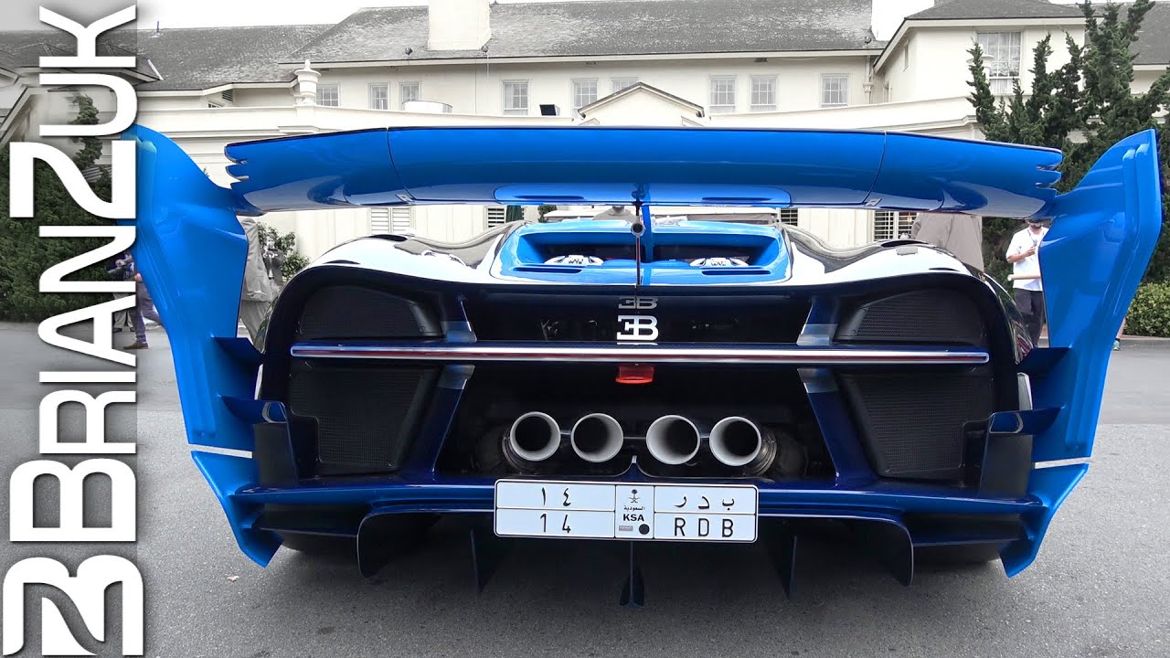 Bugatti Vision Gran Turismo Start Ups And Revs Youtube