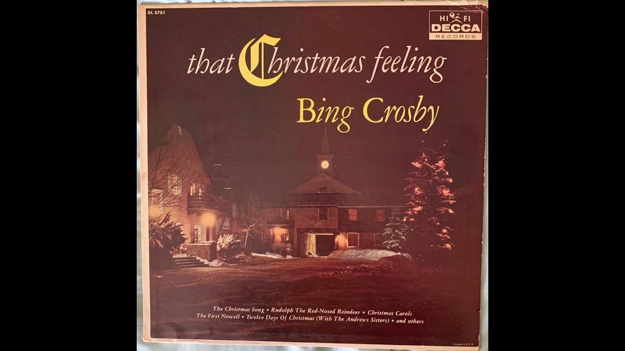 Bing Crosby Christmas Carols Part 1 YouTube