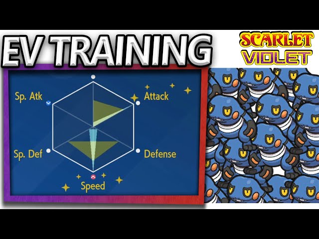 FAST EV TRAINING LOCATIONS IN POKEMON SCARLET AND VIOLET 