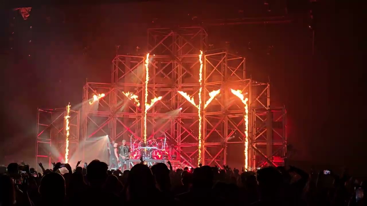 Disturbed Inside the Fire Live Frost Bank Center 2025