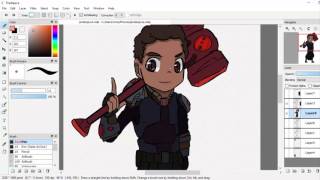 SpeedPaint - Jordan as Forsaken Jayce