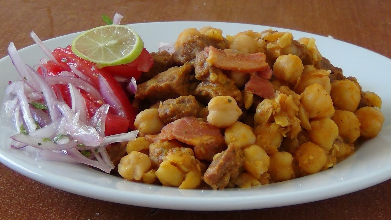 Receta de Garbanzo Guisado YouTube
