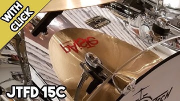 Tranquil Groove 120 bpm | Drumless Backing Track For Drummers with Click | #BTFD 15C