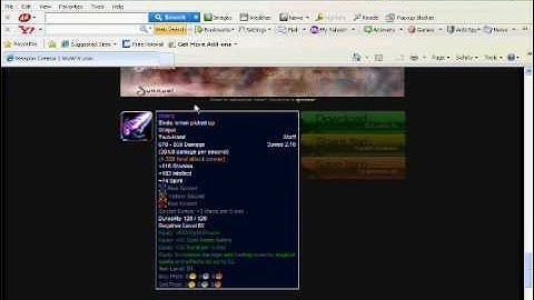 WoW Mangos Private Server Item Creation