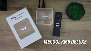 ТВ приставка Mecool KM 6 DELUXE с поддержкой прогрессивного кодека AV1и Wi-Fi 6