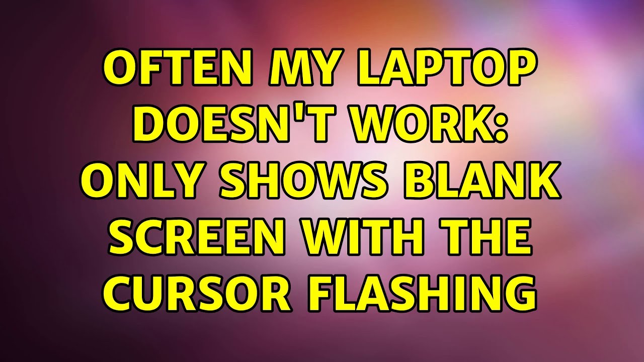 What Does It Mean When My Computer Screen Only Shows vrogue.co