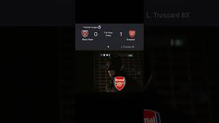 Arsenal saved Tottenham from Relegation | West Ham 0 1 Arsenal