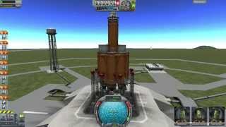 Kerbal Space Program Heavier lift stage tutorial