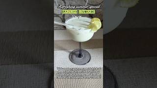 Brazilian lemonade recipe #lemonade #mojito #summerspecialrecipes #trending #shortsfeed #viralshorts