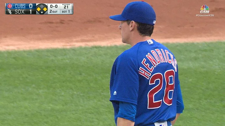 CHC@CWS: Hendricks fans seven over 5 2/3 innings