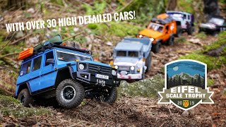 EST 2019 Scale Challenge with over 30 high detailed cars! (RC4WD, RCModelex, BRX01)