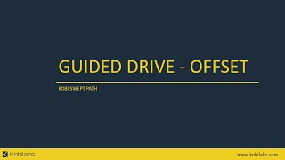 Kobi Swept Path - Guided Drive with offset (Civil 3D, AutoCAD, BricsCAD)