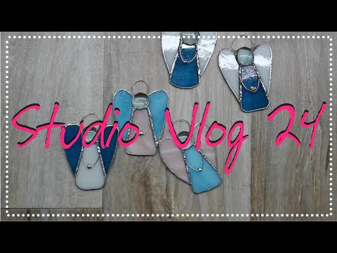 Видео: STUDIO VLOG 23 новогодние ангелочки, готовлю конверты для поздравлений