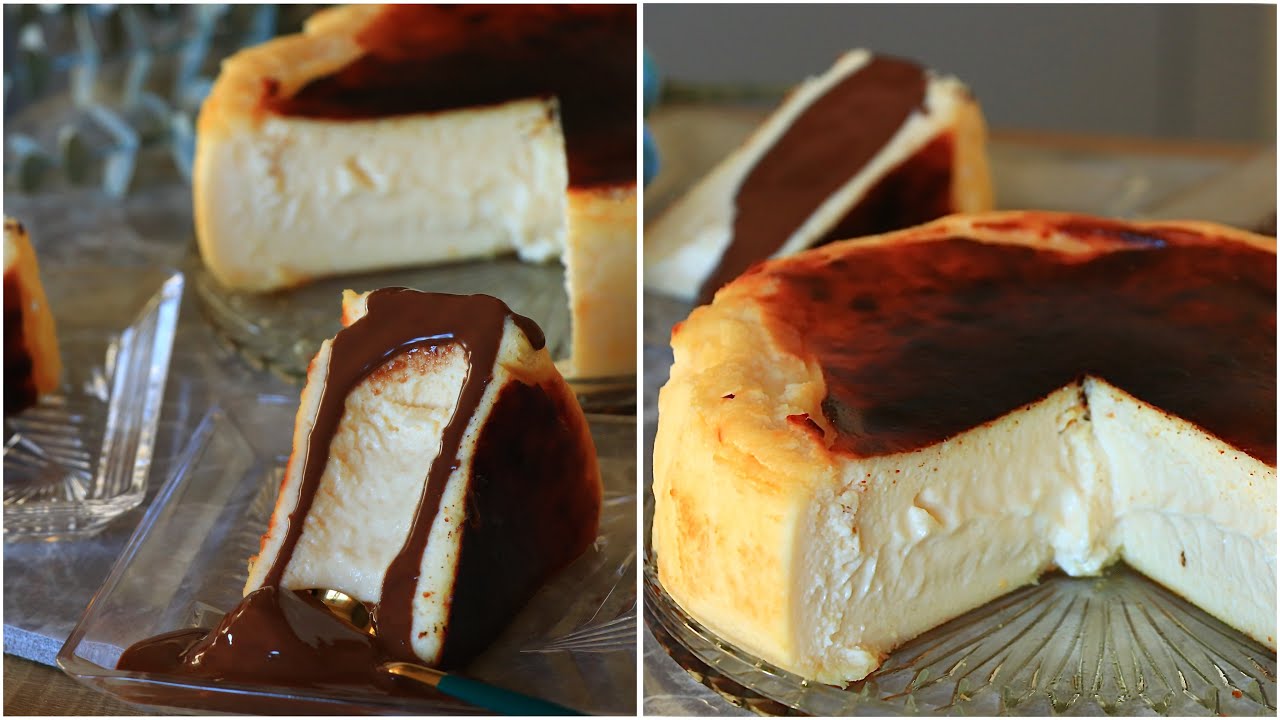 ✅ЛУЧШИЙ РЕЦЕПТ ЧИЗКЕЙКА САН-СЕБАСТЬЯН на YouTube💯 Правильная консистенция, правильная мера!