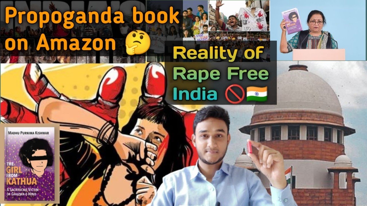 The Girl from Kathua 👀 | Propaganda Book on Amazon 📖| Is Rape Free India Possible⁉️ 