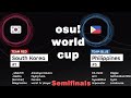 Osu world cup 2023 semifinals south korea vs philippines