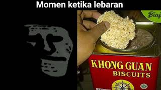 Momen ketika lebaran..... - ( Mr incridibel becoming canny meme )