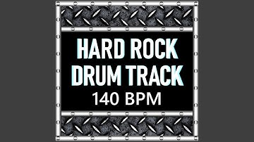 Hard Rock Drum Track 140 BPM Drum Beat (Track ID-20)