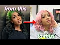 How I removed Semi-Permanent Color From 613 Hair