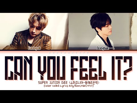 SUPER JUNIOR-D&E 'Can You Feel It?' Lyrics (슈퍼주니어-D&E 촉이 와 가사) (Color Coded Lyrics)