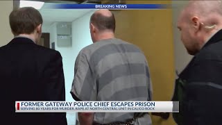 Former Gateway police chief escapes from North Central Unit prison
