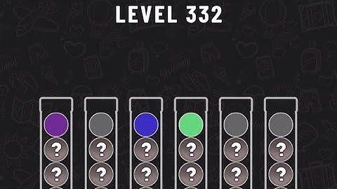 Ball Sort Puzzle Level 332 #ballsortpuzzle #ballsortpuzzlegameplay #puzzlegame #mobilegames