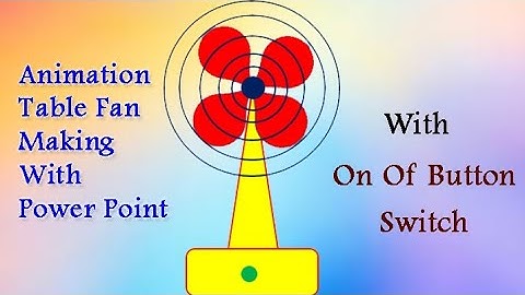Table Fan PowerPoint Animation Video| Fan Presentation in Hindi | Fan PowerPoint #powerpoint