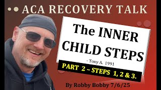 ACA Recovery Talk: THE INNER CHILD STEPS Part 2 - Steps 1, 2, 3.