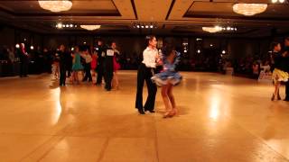 2014 0329 - USA Dance 2014 Nationals - Sasha and Amanda J1 Gold Rumba