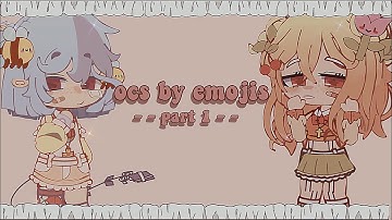 -`,✩. ..ocs by emojis  ꒱↶. part 1。•|| arcane sankozzu 。. ;;