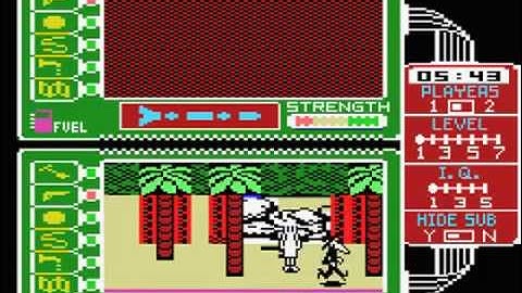 Spy vs Spy II - The Island Caper E MSX Gameplay video Snapshot