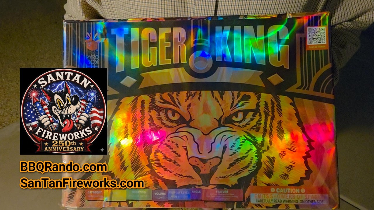 Tiger King - Pyro Box Fireworks - YouTube