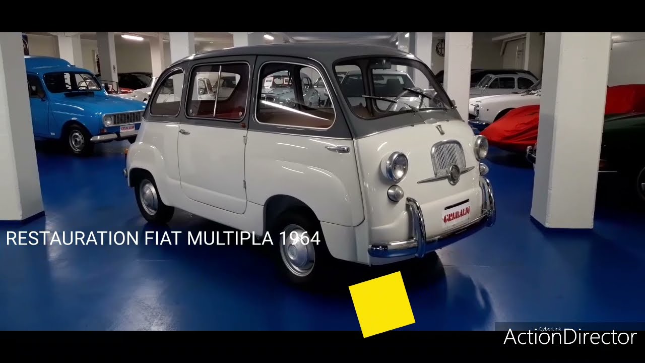 RESTORATION FIAT MULTIPLA 1964 600D