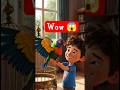 golu tota hindi amejik story🤩#cartoon #animation #3danimation #hindi #story