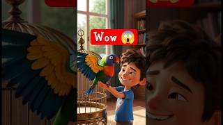 golu tota hindi amejik story🤩#cartoon #animation #3danimation #hindi #story
