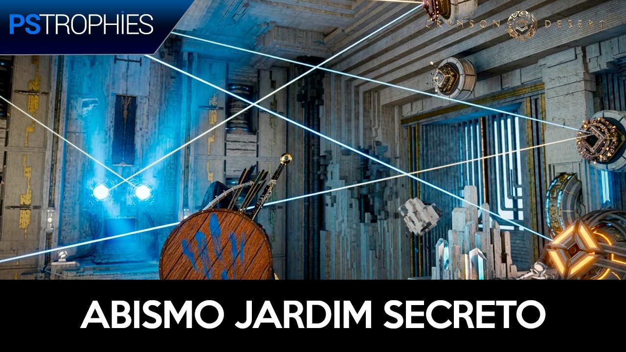 Crimson Desert - Abismo Jardim secreto + Baús Secretos